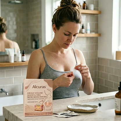 Alcuras Targeted Breast Enhancement Advanced Nano Microneedle Patch