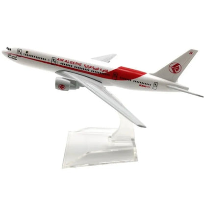 Planes Scale 1:400 Metal Plane Model 16CM B777 Air Algeria Diecast Airplane Collection  Simulation Home Decorations