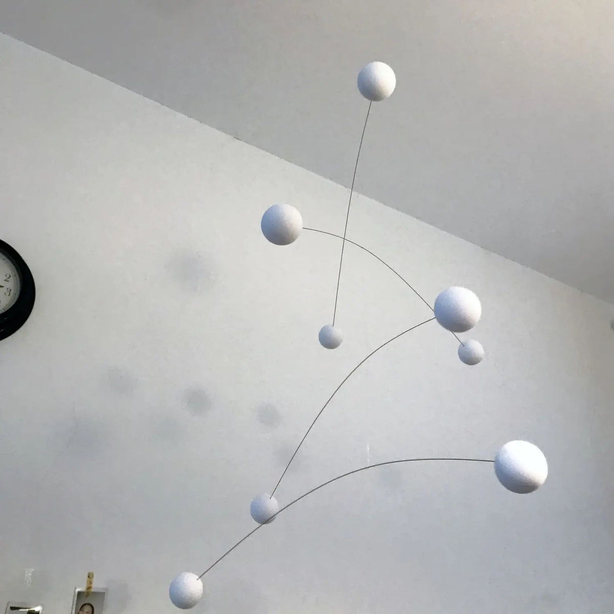 Finished Product with Contrasting Color Design, Modern Minimalist Style, Dynamic Balance Pendant, DIY Material Kit, Aerial Decoration for Clothing Store