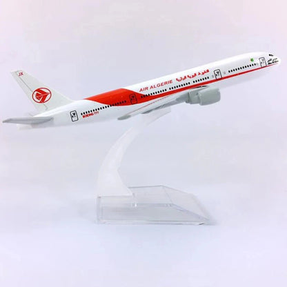 Planes Scale 1:400 Metal Plane Model 16CM B777 Air Algeria Diecast Airplane Collection  Simulation Home Decorations