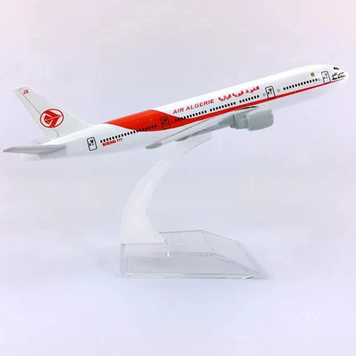 Planes Scale 1:400 Metal Plane Model 16CM B777 Air Algeria Diecast Airplane Collection  Simulation Home Decorations